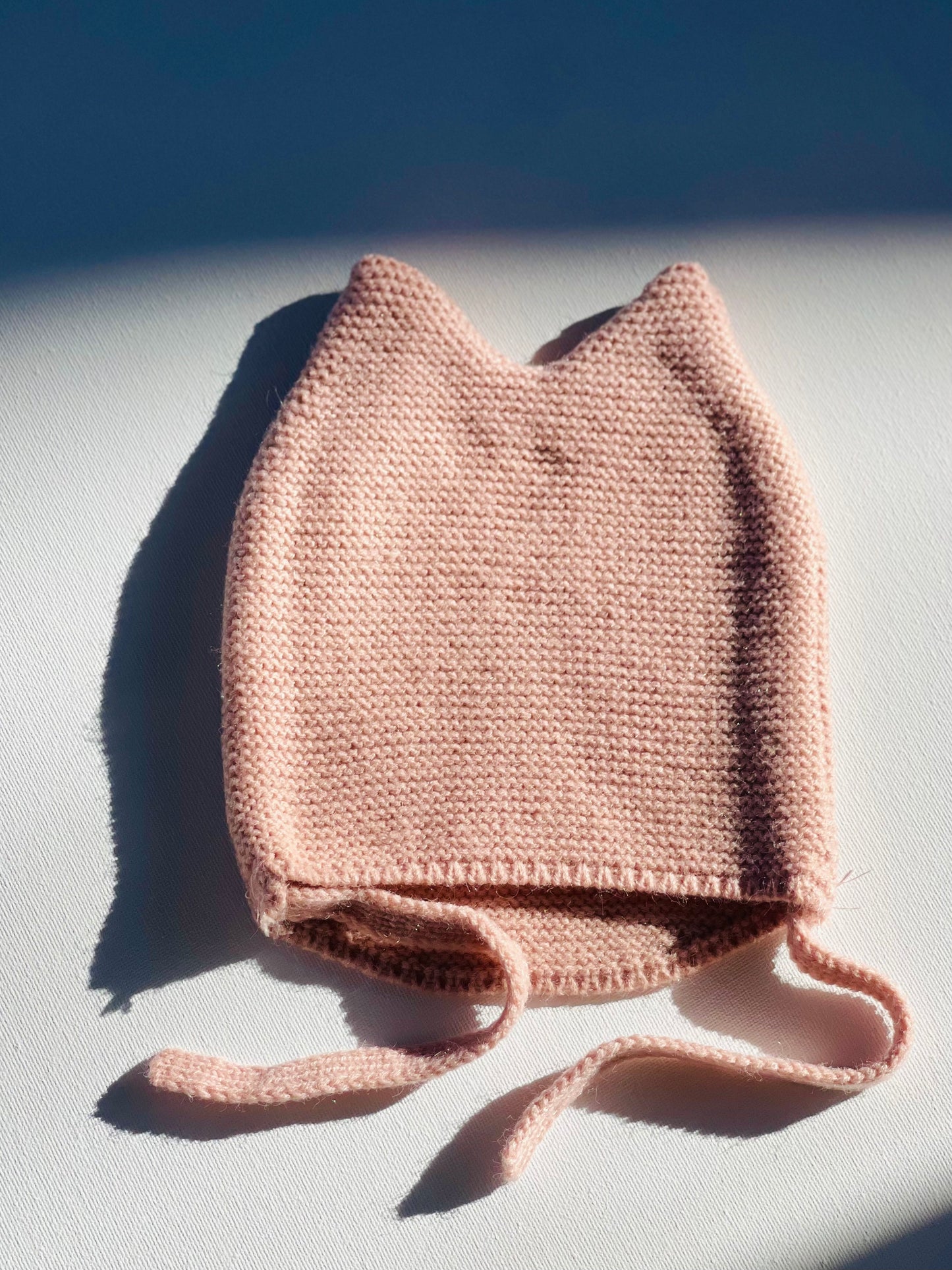 crochet bonnet | pink