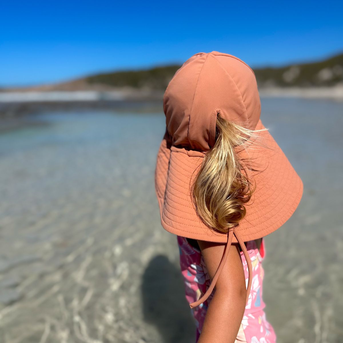 floppy hat | swim | cocoa