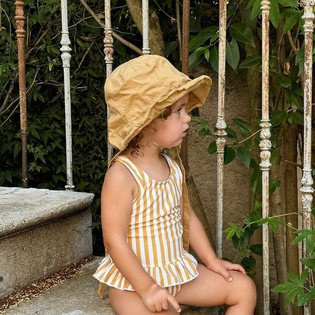 boho hat | gold