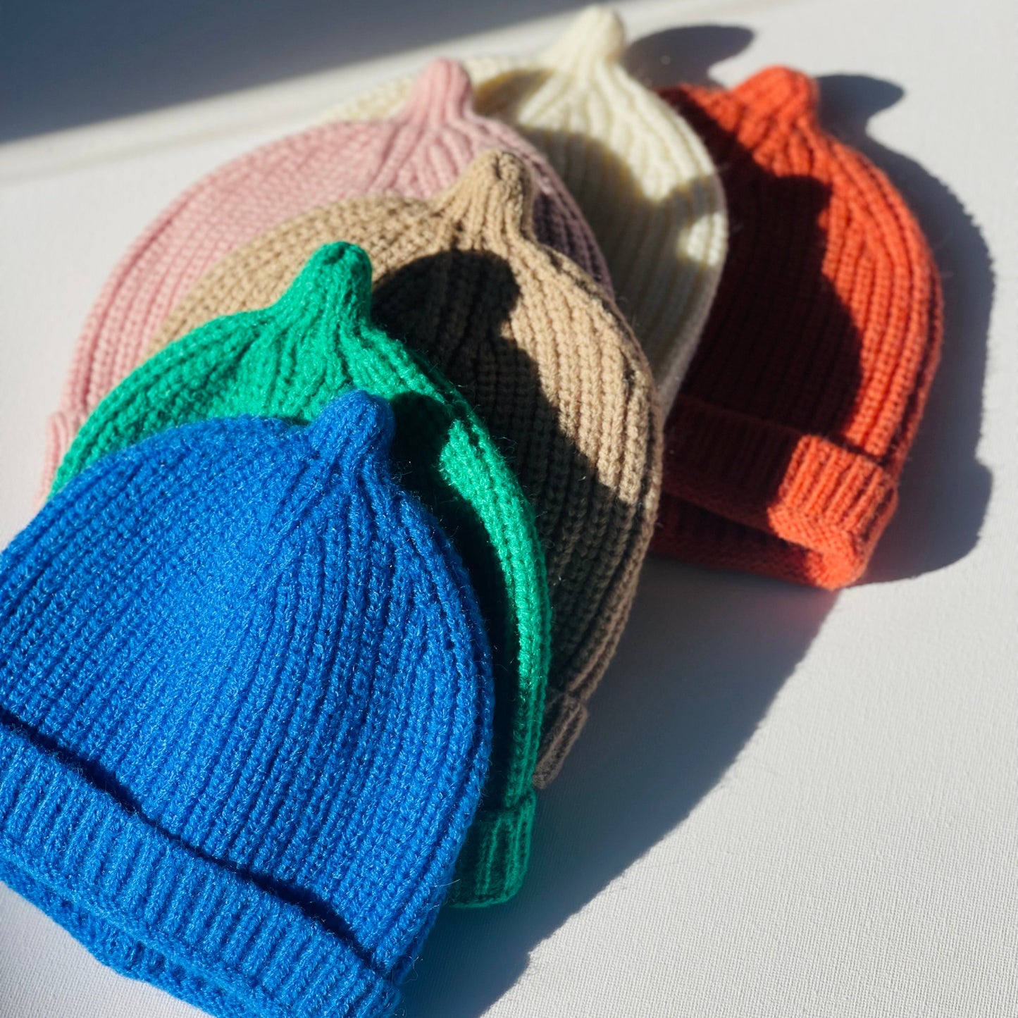 knit beanie | natural