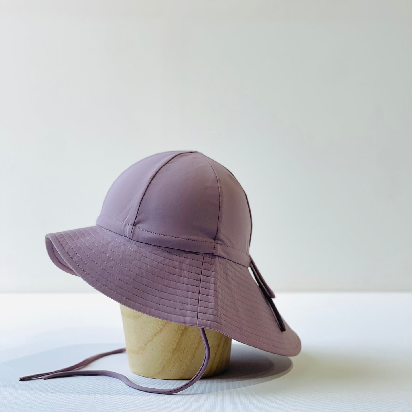 floppy hat | swim | mauve