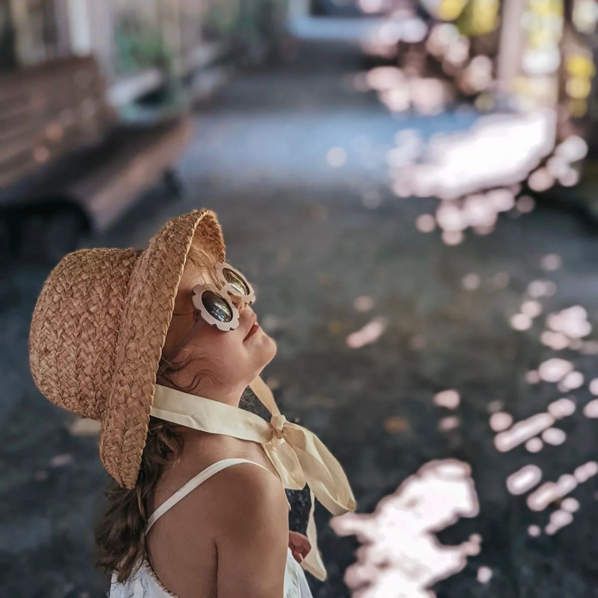 vintage straw hat