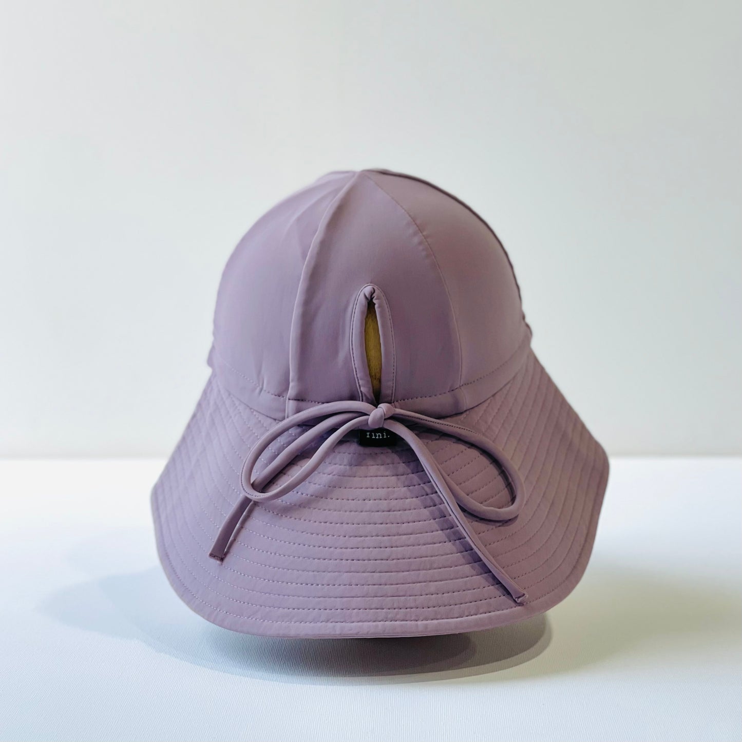 floppy hat | swim | mauve