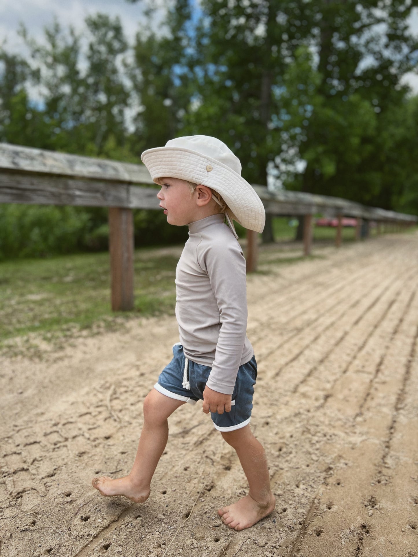 sailor hat | swim | cream