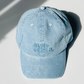 cap | coded | light blue denim