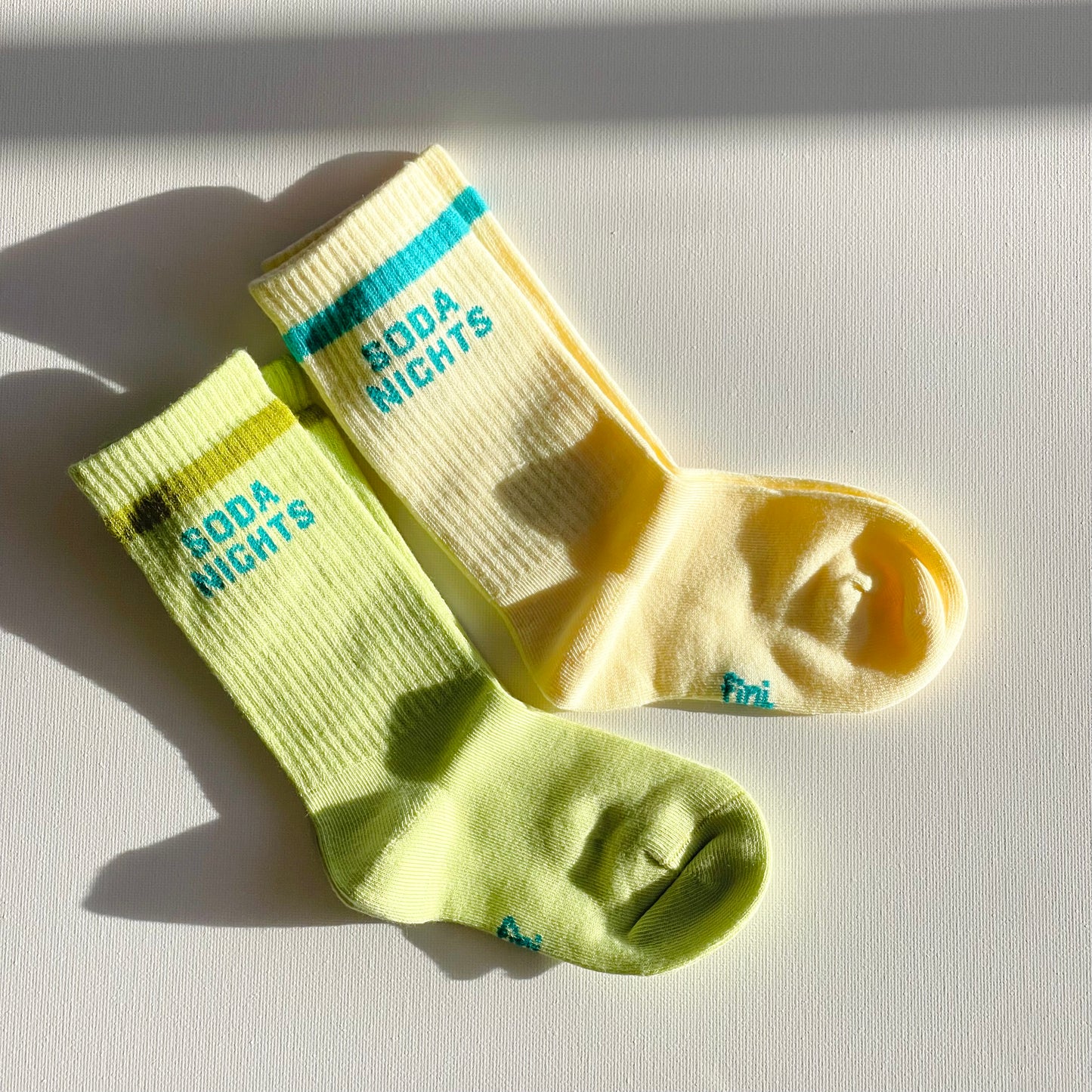 crew socks | soda nights | 2 pairs