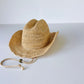 fini cowboy straw hat toddler sun protection kids