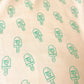 teal icecream print boxy oversized kids tee cotton