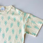 premium teal cotton kids tee fini the label icecream print australia