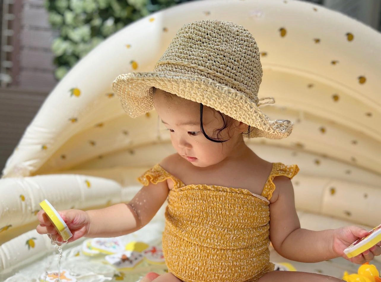 fini. straw hat | light-fini. the label