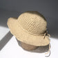Adult straw hat and kids straw hat light finish fini.